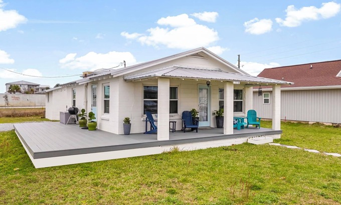 Mexico Beach Casa | OCEAN VIEW - Cottage acogedor