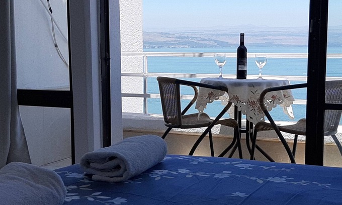Tiberias Apartamento | Dulce casa con impresionantes vistas al mar