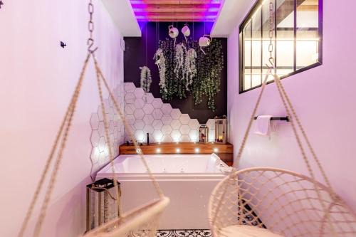 Griffon - Royale Apartamento | SWEET LEONE II -appartement avec spa privé-Lyon Place Terreaux