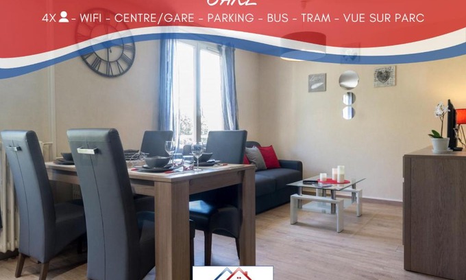 Faubourg-Raines Apartamento | SWEETHOME DIJON - Gare