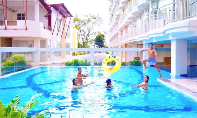 San Jose Condominio | J & J BR 2BR❤️SweetLove ✡60m² ⚤max 12 pax ★ Gratis: Piscina, Estacionamiento, Netflix, Wifi