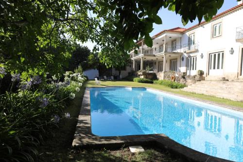 Facha Casa | Swimming Pool Bedroom at Casa dos Macieis, Camino Santiago direct access & Optional Agritourism