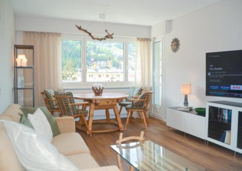 Sankt Moritz-Bad Apartamento | SWISSME - Neu-Seeblick-Balkon-Parkplatz-Nahe Bergbahn