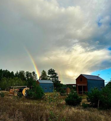 Swornegacie Casa | Sworna łąka z zewnętrznym SPA- sauna, jacuzzi, balia