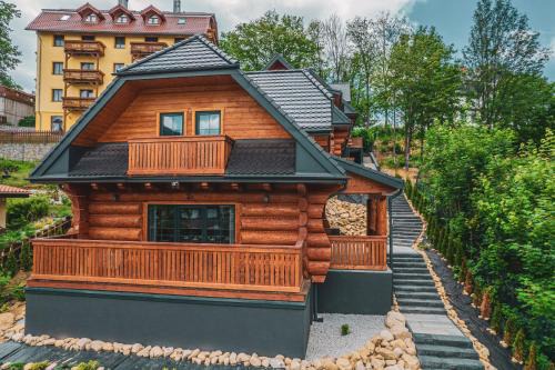 Karpacz Chalet De Esquí | Szafranowe Wzgórze II-Dom z parkingiem, Sauna, zew Jacuzzi