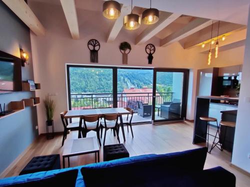 Meszna Apartamento | Szczyrkowskie SKI&FUN 14 z widokiem na góry Sauna, jacuzzi w cenie pobytu