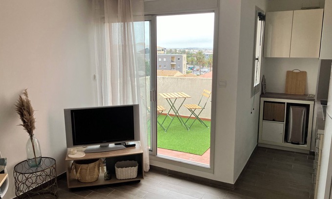 Sete Apartamento | T.1 Cabine Résidence Claires Marines