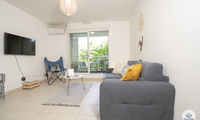 Saint-Denis Apartamento | T1 - Fleur de vanille II 3*** - Saint Denis Bellepierre