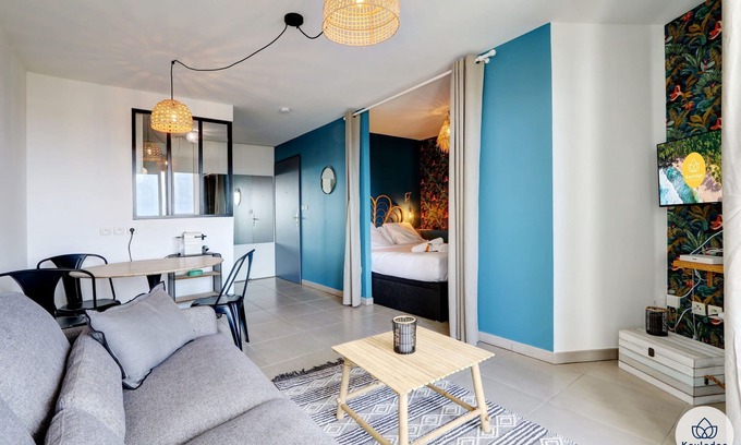 Saint-Denis Apartamento | T1 – Le Musicien*** – close to center of Saint-Denis