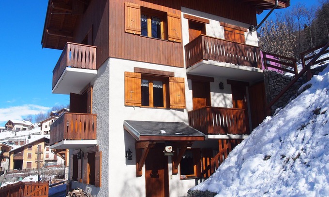 Peisey-Nancroix Apartamento | T2 / 36M² PARA 5 PERSONAS A 100 M DEL RECORRIDO MECÁNICO EN EL CORAZÓN DE PARADISKI