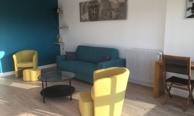 Gloriette - Feydeau Apartamento | T2 42 m2 hipercentro en el Loira con estacionamiento