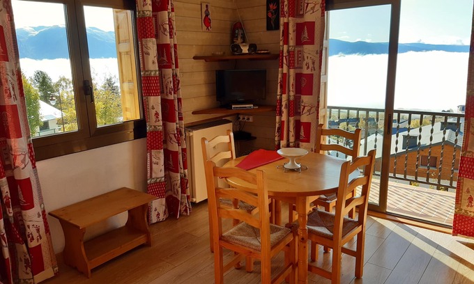 Font-Romeu-Odeillo-Via Apartamento | Apartamento T2 en FONT ROMEU. Etiqueta 3 Clévacances. Panorama excepcional