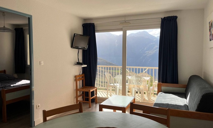 Peyragudes Apartamento | Apartamento T2 con balcón, lanzadera gratuita cerca de las pistas en Peyragudes