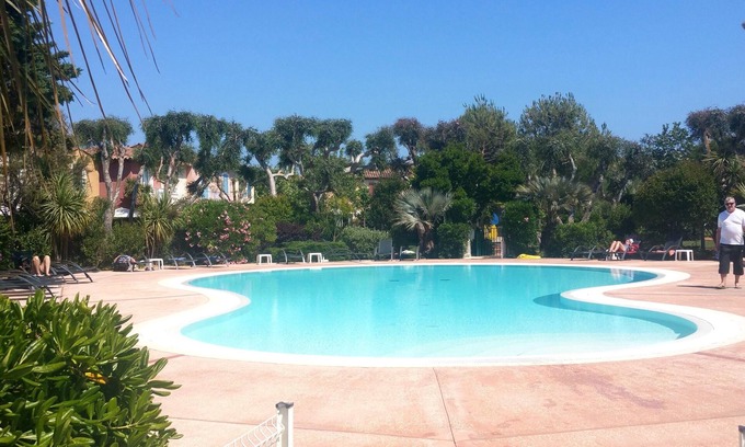 Giens Apartamento | T2 "Cabanons" 5pers, piscina a pie de playa "Ecrins de la Badine"