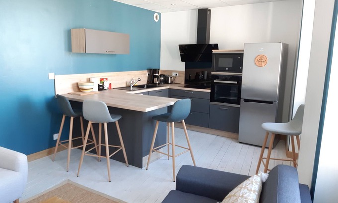 Vannes Apartamento | T2 Acogedor 42 m² Hypercentre St Patern Vannes Francia