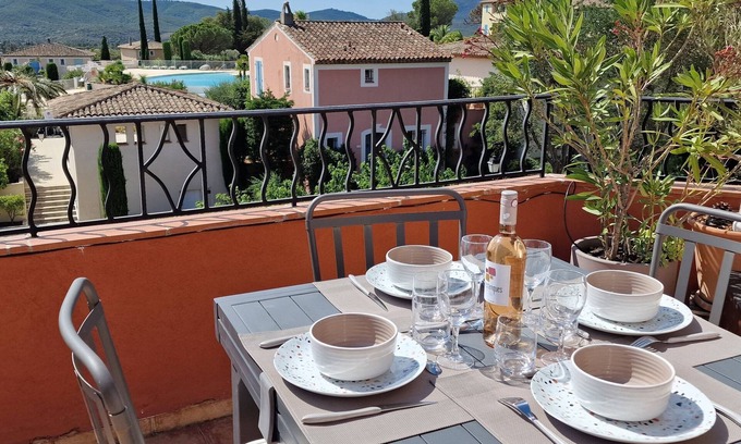 La Rouviere Apartamento | T2 Dans le Domaine du Golfe, Piscine et vue Panoramique