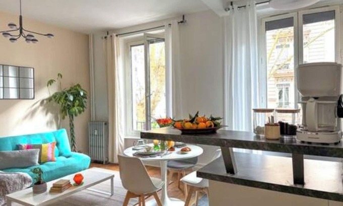 Part Dieu - Bir Hakeim Apartamento | T2 elegant Lyon 3 Centre and station