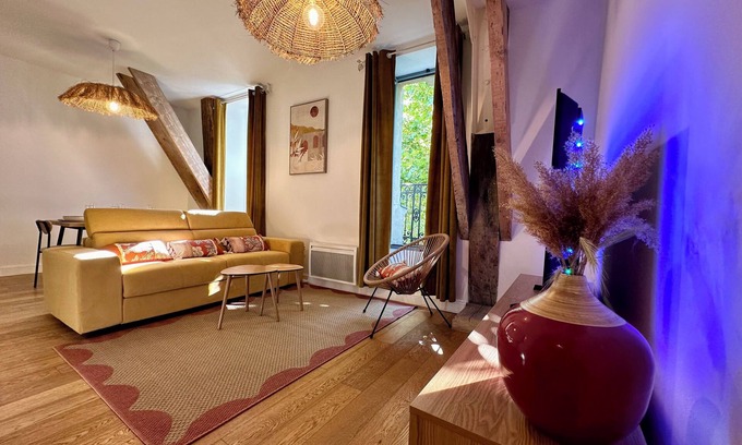 Centre Historique Apartamento | T2 "Mediterranean" apartment in the center of Narbonne