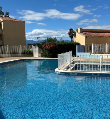 Les Hauts de Canet Apartamento | T2 RDC à Canet en Roussillon Europa 4 pers ,piscine,clim, tennis, parking