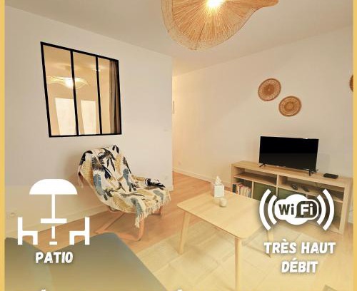 Angouleme Apartamento | T2 tout confort - Proche Gare - Patio
