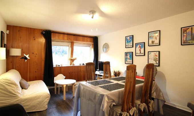 Mont-Dore Apartamento | T2bis confortable au pied des pistes - 6 pers, parking, local à skis, animaux acceptés - FR-1-415-149