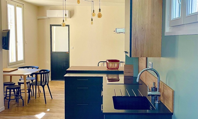 La Ciotat Apartamento | T3 5min from the beaches and creeks, FREE secure parking !