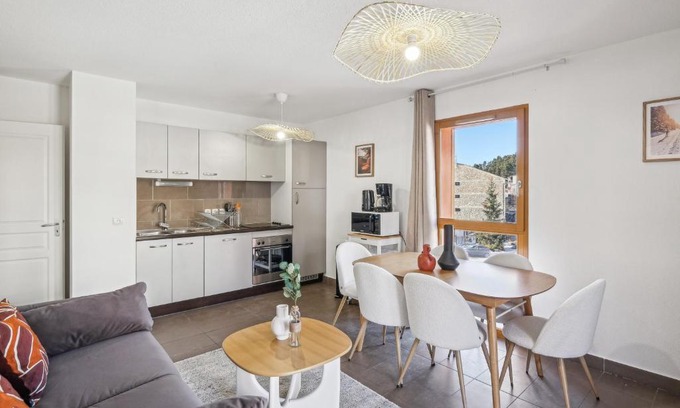 Font-Romeu-Odeillo-Via Apartamento | T3 Chaleureux à Font-Romeu