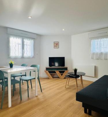 Roseraie Apartamento | T3 Chaleureux tout confort bien équipé