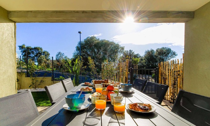 Bormes-Les-Mimosas Apartamento | T3 in a new residence - Pool and Car Park