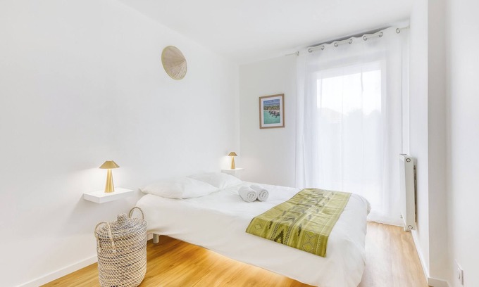 Saint-Ouen-l'Aumone Apartamento | T3 Terasse Parking Gare-Paris 30 min - St Ouen 95