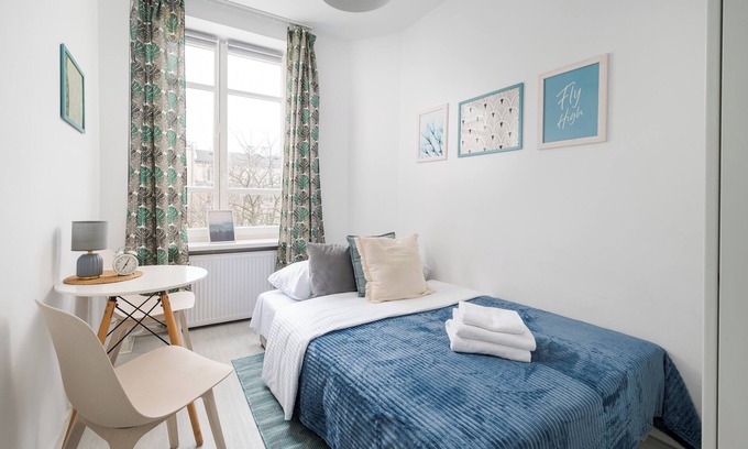 Powisle Apartamento | Tamka Powiśle Blue Studio