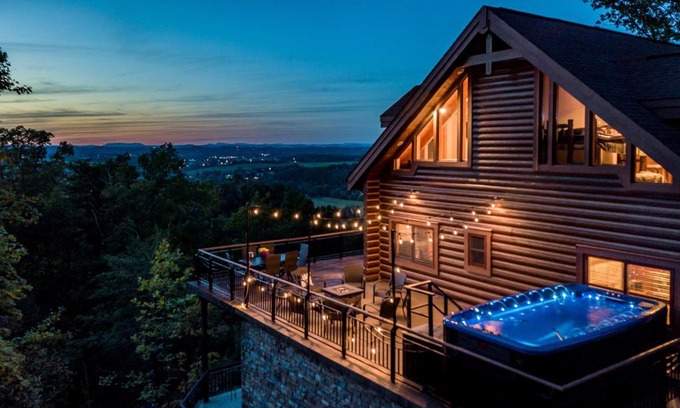 Sevierville Cabina | Tanglewood Mountain Lodge Home
