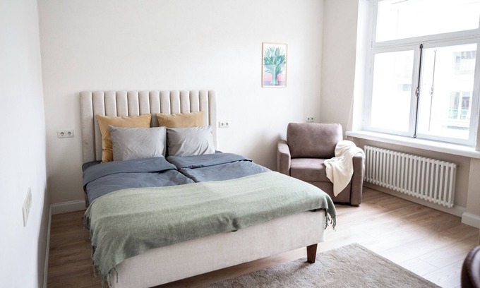 Old Town Apartamento | tARTuStays artist Kairo designed apartment with WiFi and AC in fabulous Tartu