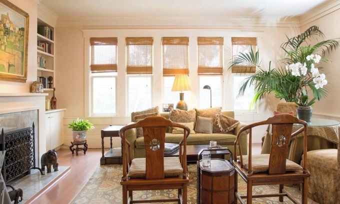 Richmond District Casa | Tasteful Condo with Office + Garage - Near Parks, Museums and Restaurants