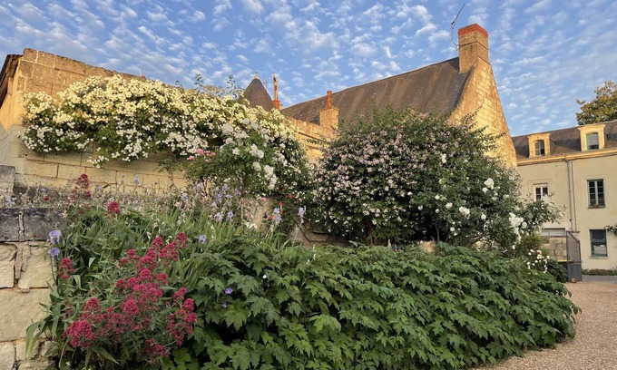 Fontevraud-l'Abbaye Cabaña | Casa rural de 4 estrellas amueblada con buen gusto en el histórico pueblo de Fontevraud l'Abbaye