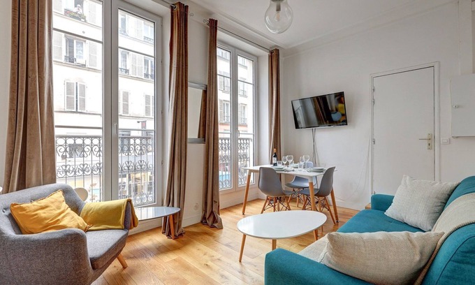 Quartier du Faubourg-Montmartre Apartamento | TBS 195 - Nice suite in Faubourg Montmarte area