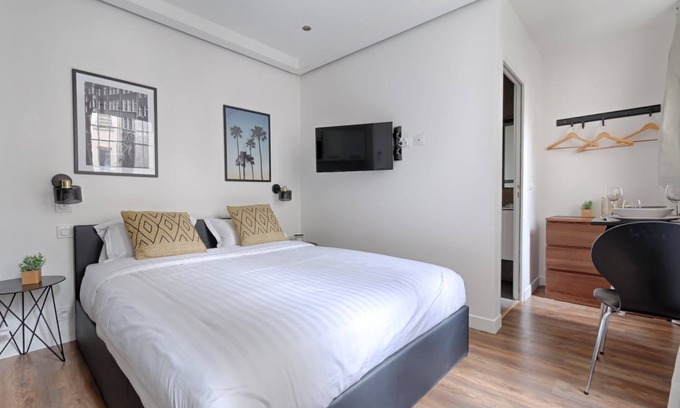 Bonne-Nouvelle Apartamento | TBS 308 - Beautiful studio near Marais district