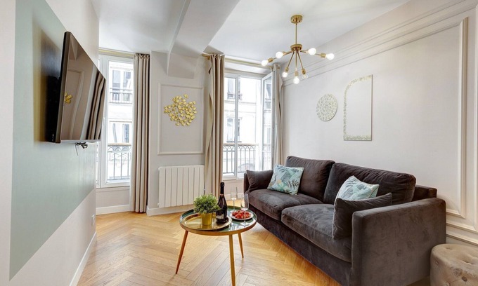 Arts-et-Metiers Apartamento | TBS 89 - Elegant apartment in the Sentier district