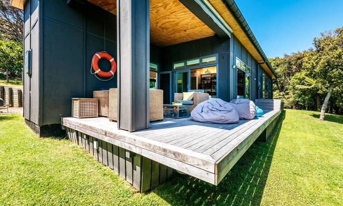 Ostend Casa | Te Kohanga (The Nest) con spa y uso GRATUITO de automóvil *