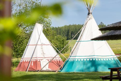 Hermankovice Otro | Teepee a karavanové stání Koupálo Janovičky