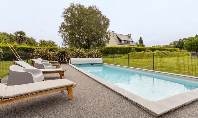 Clohars-Fouesnant Otro | Tente Lodge Calme, Nature, Piscine