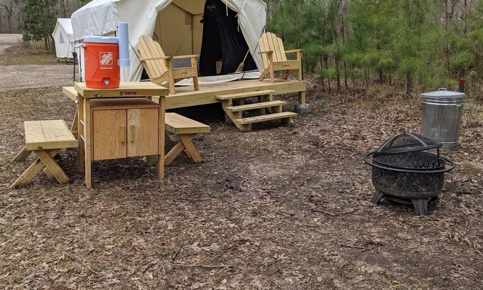 Saint Landry Alquiler De RV | Tentrr State Park Site - Louisiana Chicot State Park - Site B - Double Camp