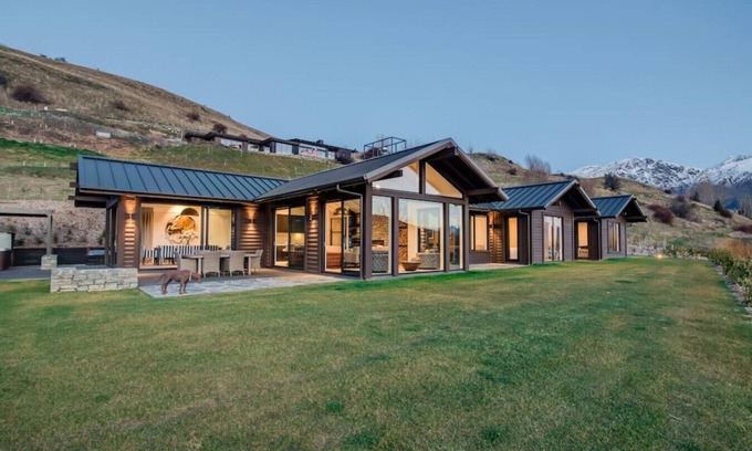Lake Hayes Casa | Terrace Lodge - Impresionantes vistas del lago Hayes