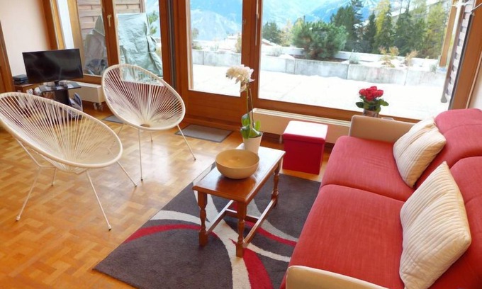 Randogne Apartamento | Terrasse Des Alpes 708 by Interhome