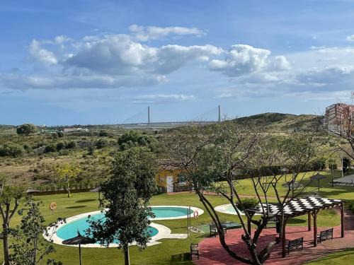 Costa Esuri Apartamento | Terraza del Guadiana