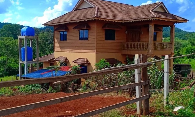 Sen Monorom Casa | Terre de lumière, habitación con cama doble (pareja)