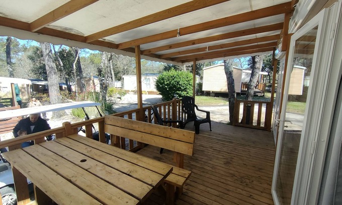 Nans-les-Pins Casa | Terre de Provence, Mobil-home Camping 4