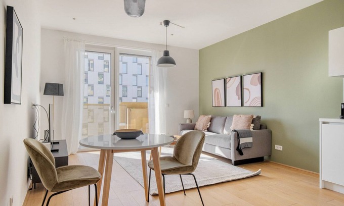 Wieden Apartamento | Terrific Favoriten 1BR w/ Sauna, Elevator & Gym, by Blueground