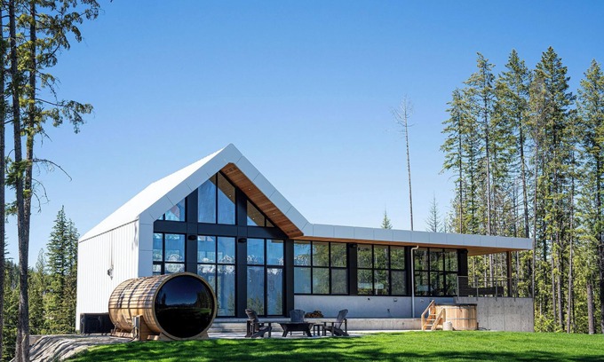 British Columbia Interior Chalet De Esquí | The Alder - Shelter Bay Estates Modern Chalet