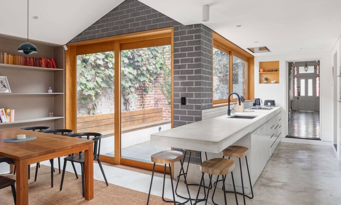Abbotsford Casa | The Atrium - Exquisite C1888 home seamlessly merges classic charm with modern design.